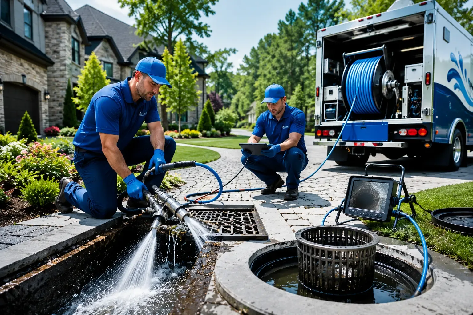 Local outdoor drain cleaning professionals in Lindale, GA